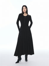 Women's Fitted Lyocell Layered-Look Dress